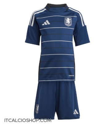 Aston Villa Terza Maglia Bambino 2024-25 Manica Corta (+ Pantaloni corti)